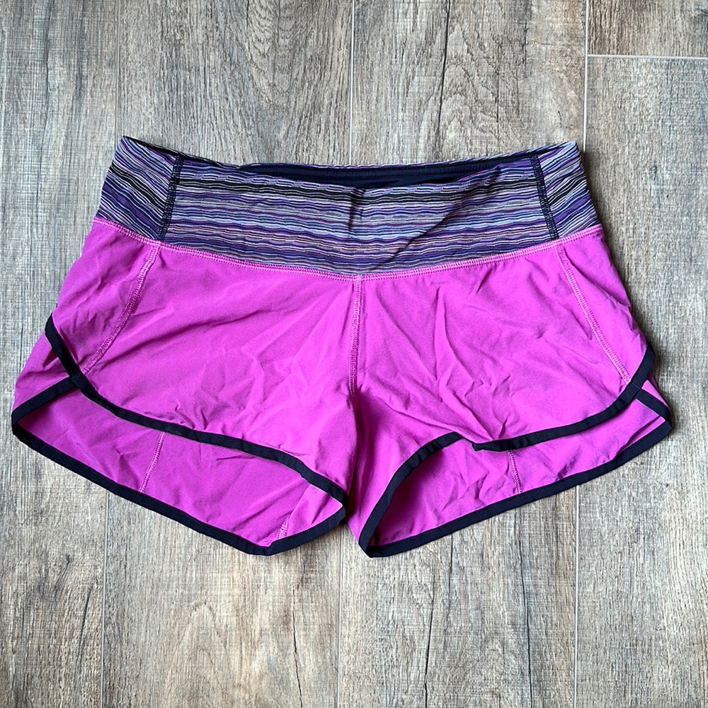 Lululemon Speed Shorts Sz 6